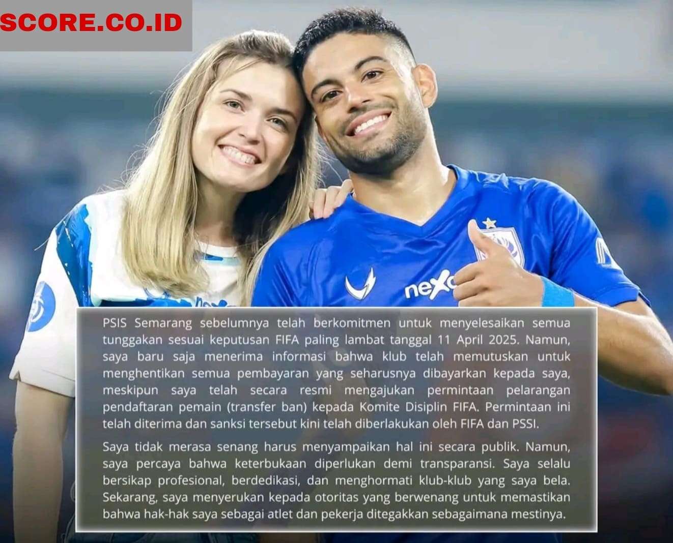 Vitinho Kesal Gaji Ditunggak