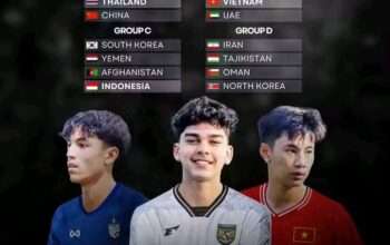 Jadwal Indonesia di Piala Asia U17 dan Peta Persaingannya di Grup C