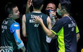 Aaron Chia/Soh Wooi Yik Jalani Babak Awal BAC 2025 dengan Mudah