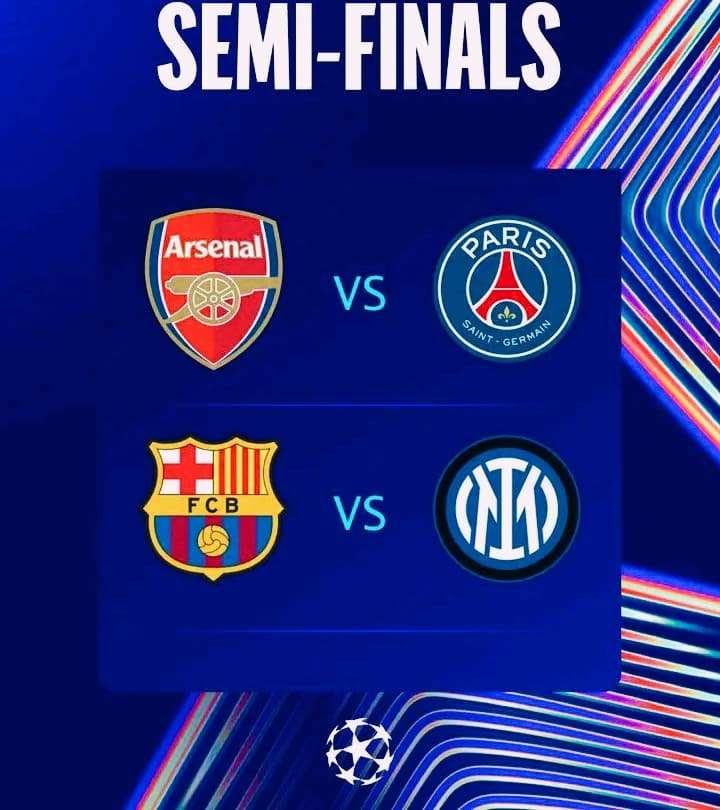 Jadwal Semifinal UCL 2025