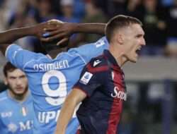 Prediksi Skor Bologna vs Napoli Liga Italia, 8 April 2025