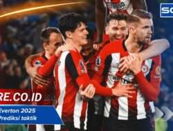 Formasi Everton 2025 terbaru: Prediksi taktik & analisis skuadnya
