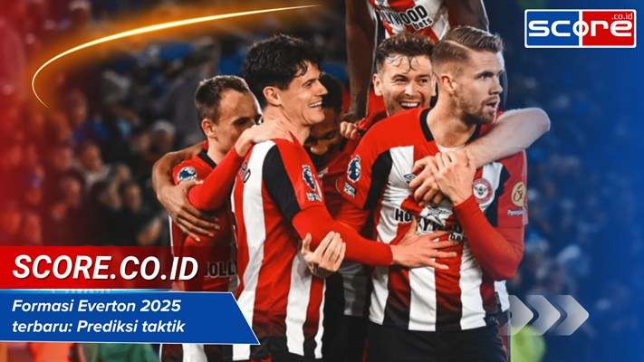 Formasi Everton 2025 Terbaru