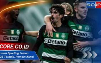 Formasi Sporting Lisbon 2025 Terbaik, Pemain Kunci, dan Taktik