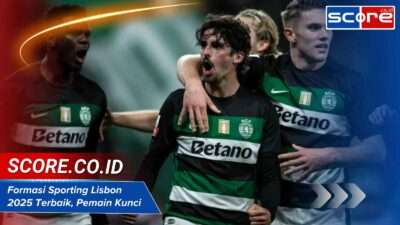 Formasi Sporting Lisbon 2025