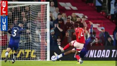 Hasil Nottingham Forest Vs Man Utd