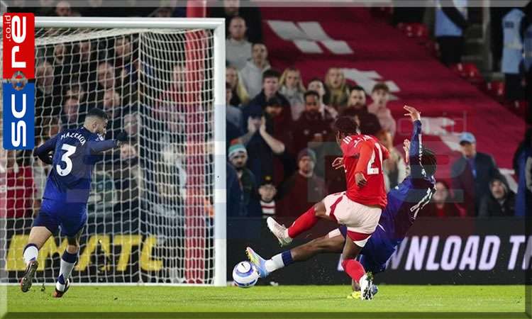 Hasil Nottingham Forest Vs Man Utd