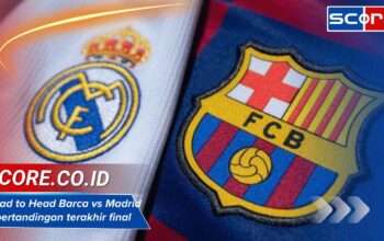 Head to Head Barca vs Madrid 5 pertandingan terakhir Prediksi final copa del rey 2025