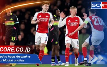 Head to head Arsenal vs Real Madrid analisis lengkap pertandingan