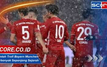 Jumlah Trofi Bayern Munchen Terbanyak Sepanjang Sejarah Klub (Update 2025)