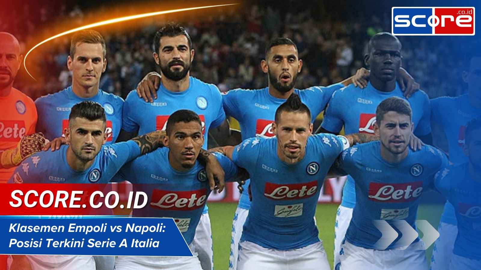 Klasemen Empoli Vs Napoli
