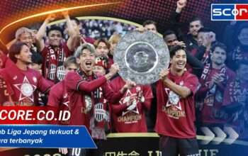 Klub Liga Jepang terkuat & juara terbanyak sepanjang sejarah J.League