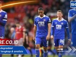 Leicester degradasi: Kronologi lengkap & analisis penyebab utama kini