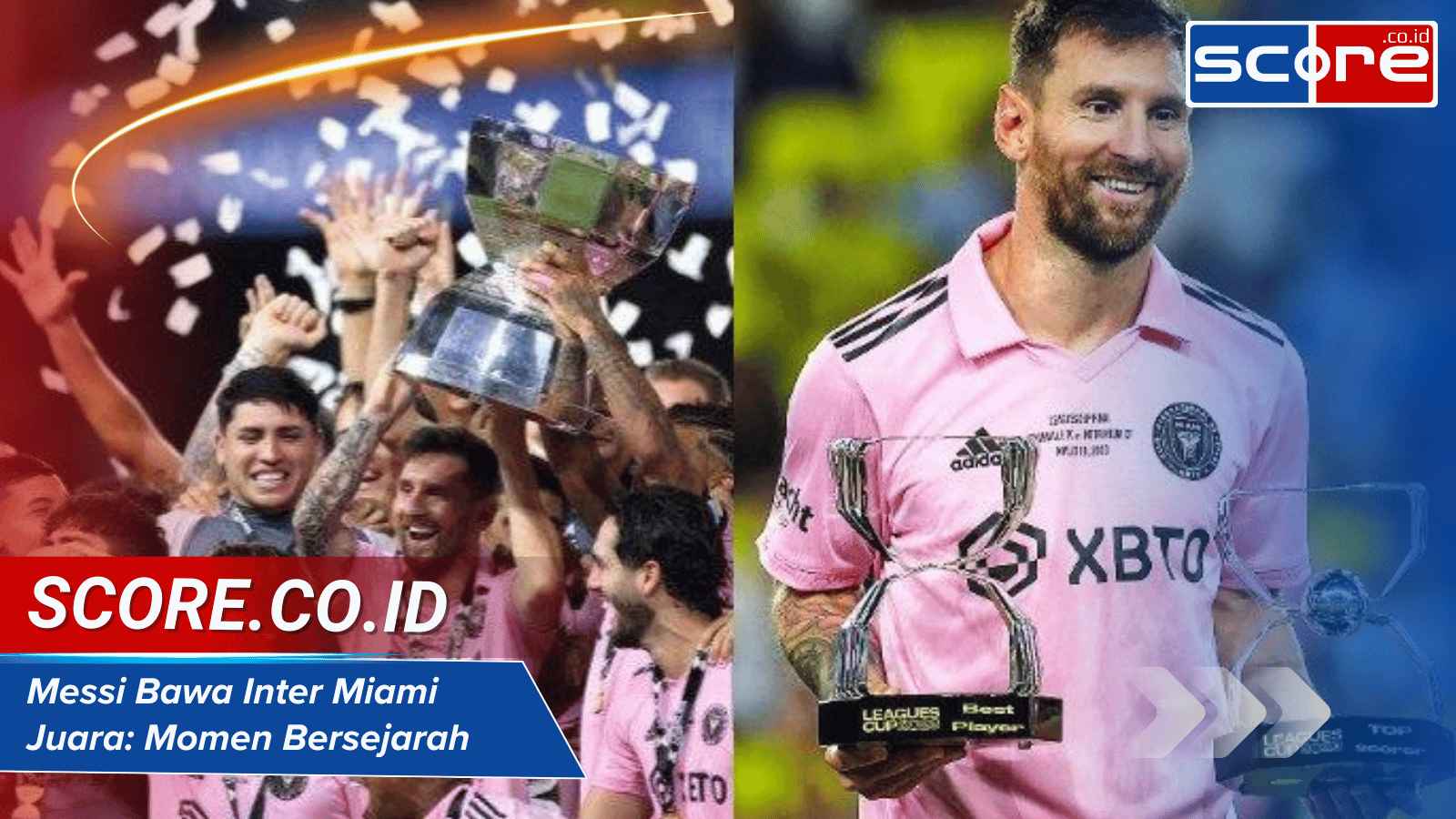 Messi Bawa Inter Miami Juara: Momen Bersejarah dalam Kariernya