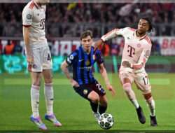 Nerazzurri Menang Tipis 2-1 di Markas Bayern Munich