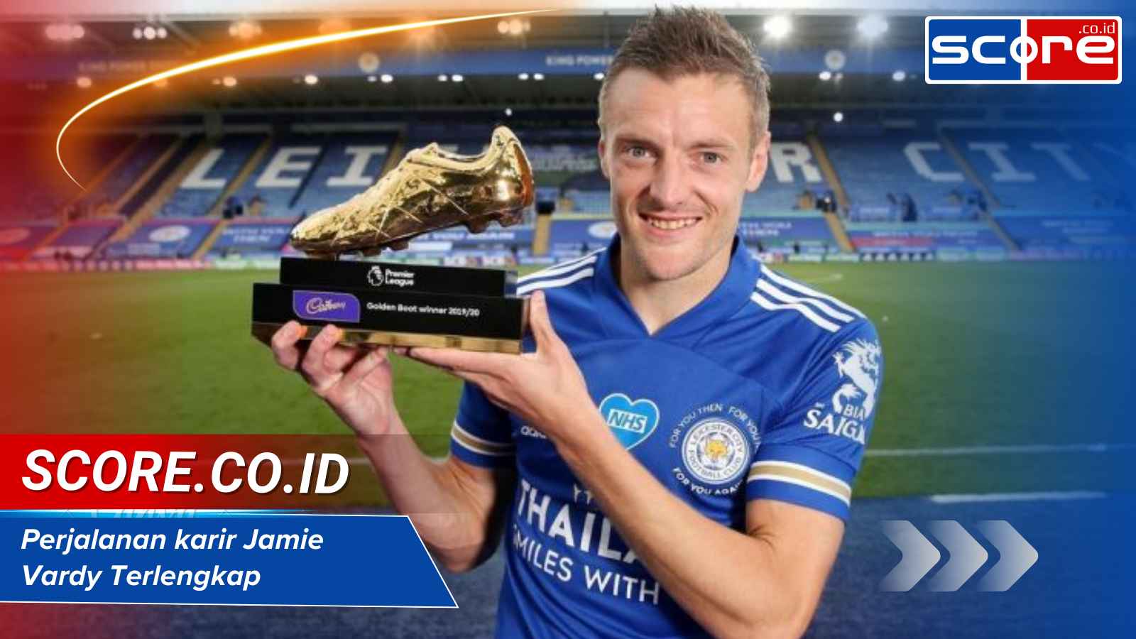 Perjalanan Karir Jamie Vardy