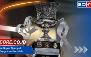 Piala Super Spanyol terbanyak daftar klub juara sepanjang sejarah
