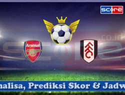 Prediksi Skor Arsenal vs Fulham FC 02 April 2025