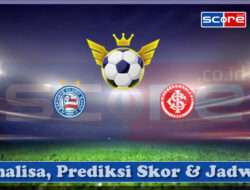 Prediksi Skor Bahia vs Internacional 04 April 2025