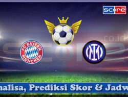 Prediksi Skor Bayern Munchen vs Inter Milan 09 April 2025