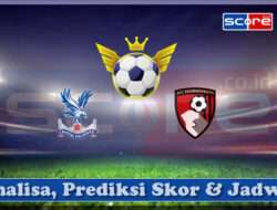 Prediksi Skor Crystal Palace vs AFC Bournemouth 19 April 2025