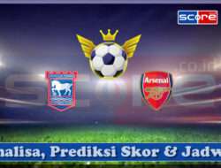 Prediksi Skor Ipswich Town vs Arsenal 20 April 2025