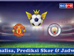 Prediksi Skor Manchester United vs Manchester City 06 April 2025