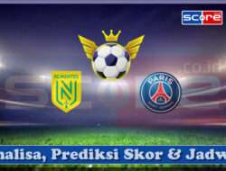 Prediksi Skor FC Nantes vs Paris Saint-Germain (PSG) 23 April 2025