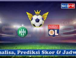 Prediksi Skor Saint-Etienne vs Olympique Lyonnais (Lyon) 21 April 2025