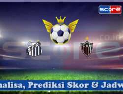 Prediksi Skor Santos FC vs Atletico Mineiro 17 April 2025