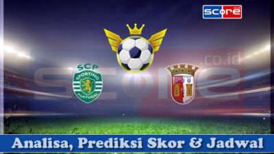 Prediksi Skor Sporting Lisbon vs Sporting Braga 08 April 2025