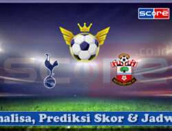 Prediksi Skor Tottenham Hotspur vs Southampton 06 April 2025