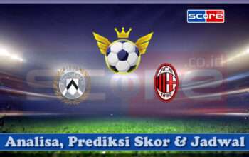 Prediksi Skor Udinese Calcio vs AC Milan 12 April 2025