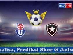 Prediksi Skor Universidad de Chile vs Botafogo FR 03 April 2025