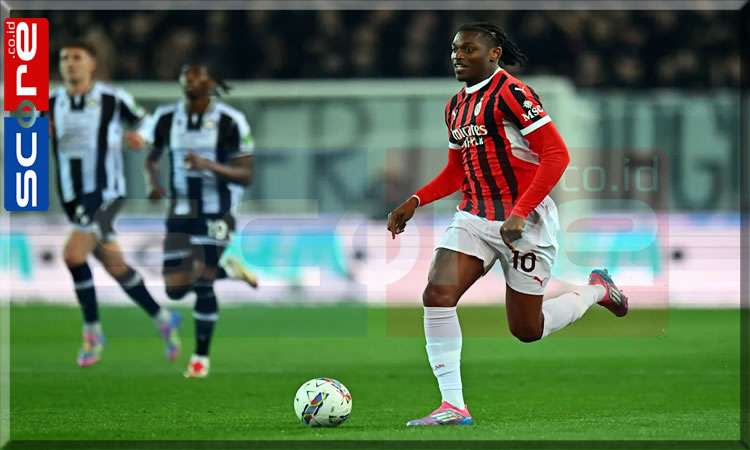 Raih Gelar Man of the Match Rafael Leao Bawa Milan Menang 4-0