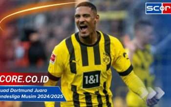 Skuad Dortmund Juara Bundesliga Musim 2024/2025 dan Profil Pemain