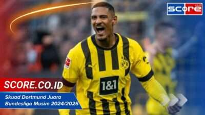 Skuad Dortmund Juara Bundesliga Musim 2024/2025 dan Profil Pemain
