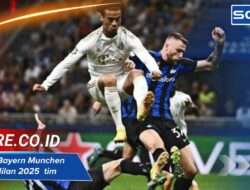 Statistik Bayern Munchen vs Inter Milan 2025 perbandingan performa tim