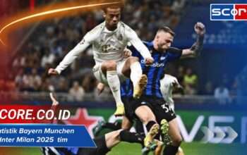 Statistik Bayern Munchen vs Inter Milan 2025 perbandingan performa tim