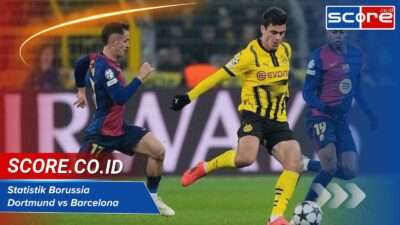 Statistik Borussia Dortmund vs Barcelona data terlengkap