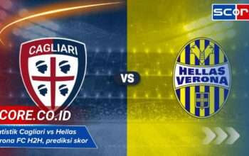 Statistik Cagliari vs Hellas Verona FC H2H, prediksi skor terbaru