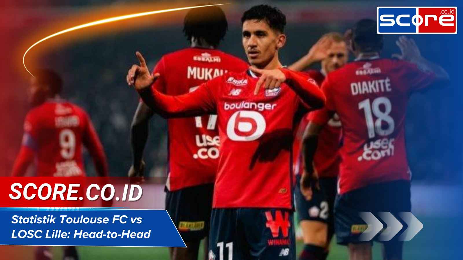 Statistik Toulouse FC Vs LOSC Lille