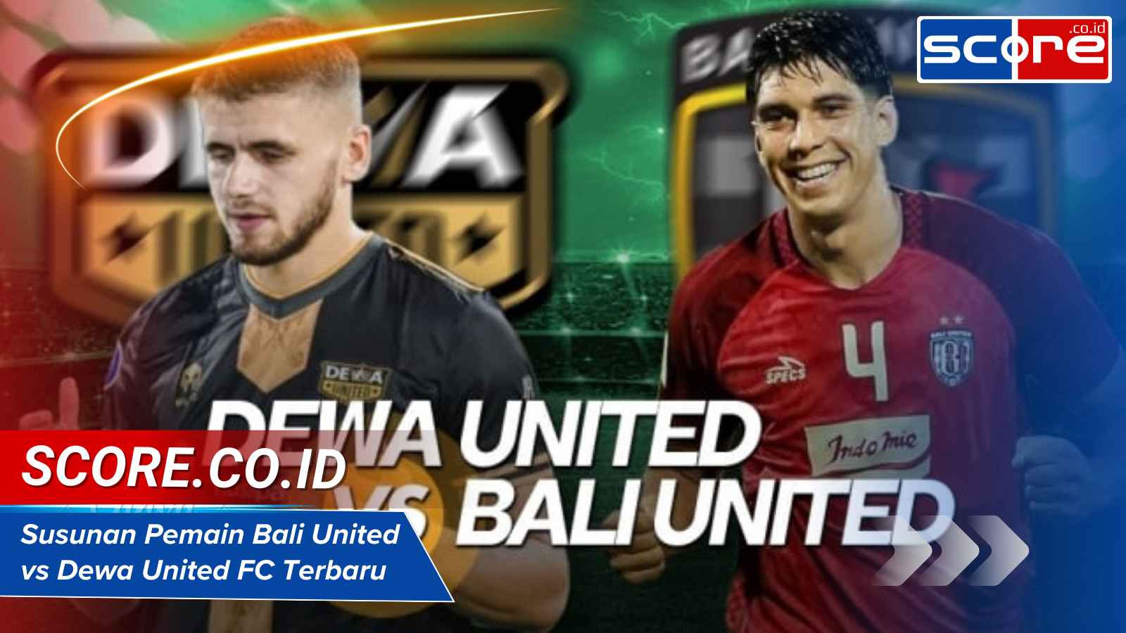 Susunan Pemain Bali United vs Dewa United FC