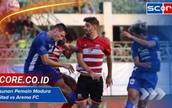 Susunan Pemain Madura United vs Arema FC: Lineup Derby Liga 1 Update
