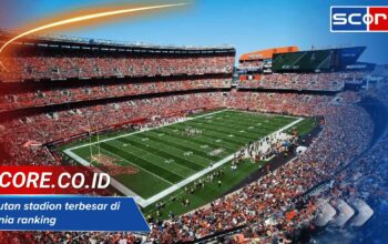 Urutan stadion terbesar di dunia ranking berdasarkan kapasitas penonton
