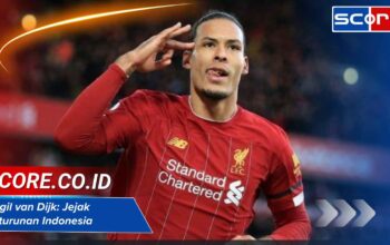 Virgil van Dijk Jejak Keturunan Indonesia dan Karier Liverpool