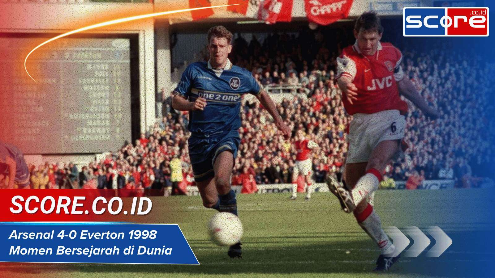 Arsenal 4-0 Everton 1998