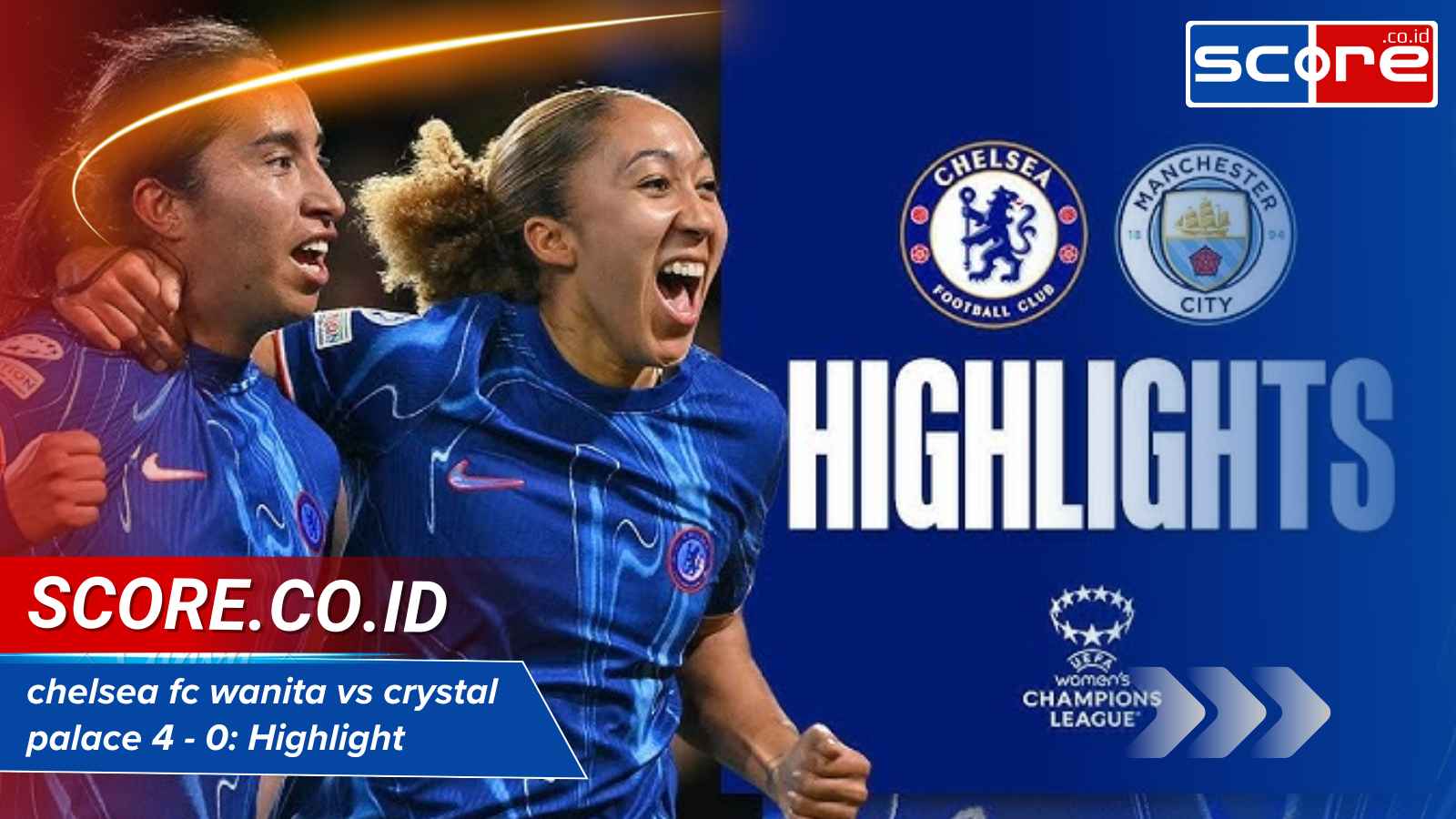 Chelsea Fc Wanita Vs Crystal Palace