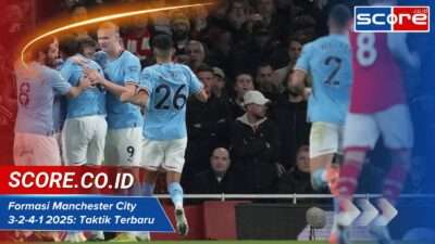 Formasi Manchester City 3-2-4-1 2025: Taktik Terbaru yang Efektif