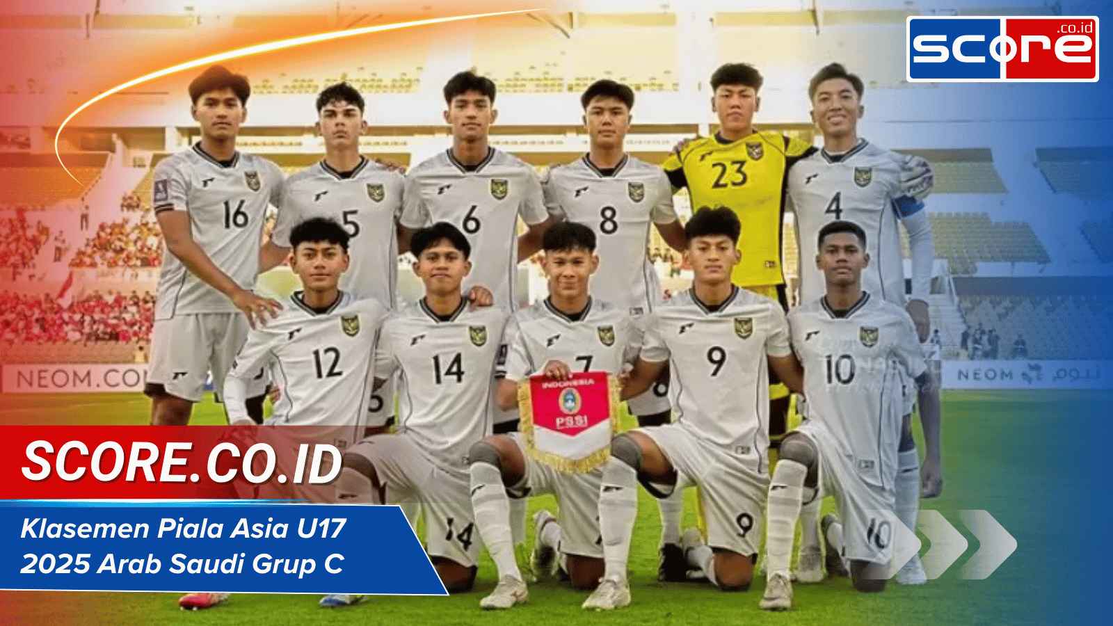 Klasemen Piala Asia U17 2025 Arab Saudi Grup C: Update Terbaru